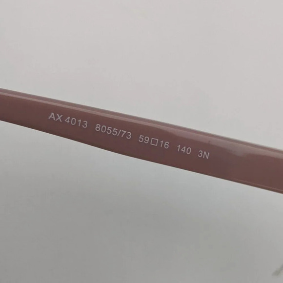 🕶️ Armani Exchange AX4013 8055/73 Cat Eye Sunglasses 59/16-140 / JLE435 🕶️ - Picture 8 of 8